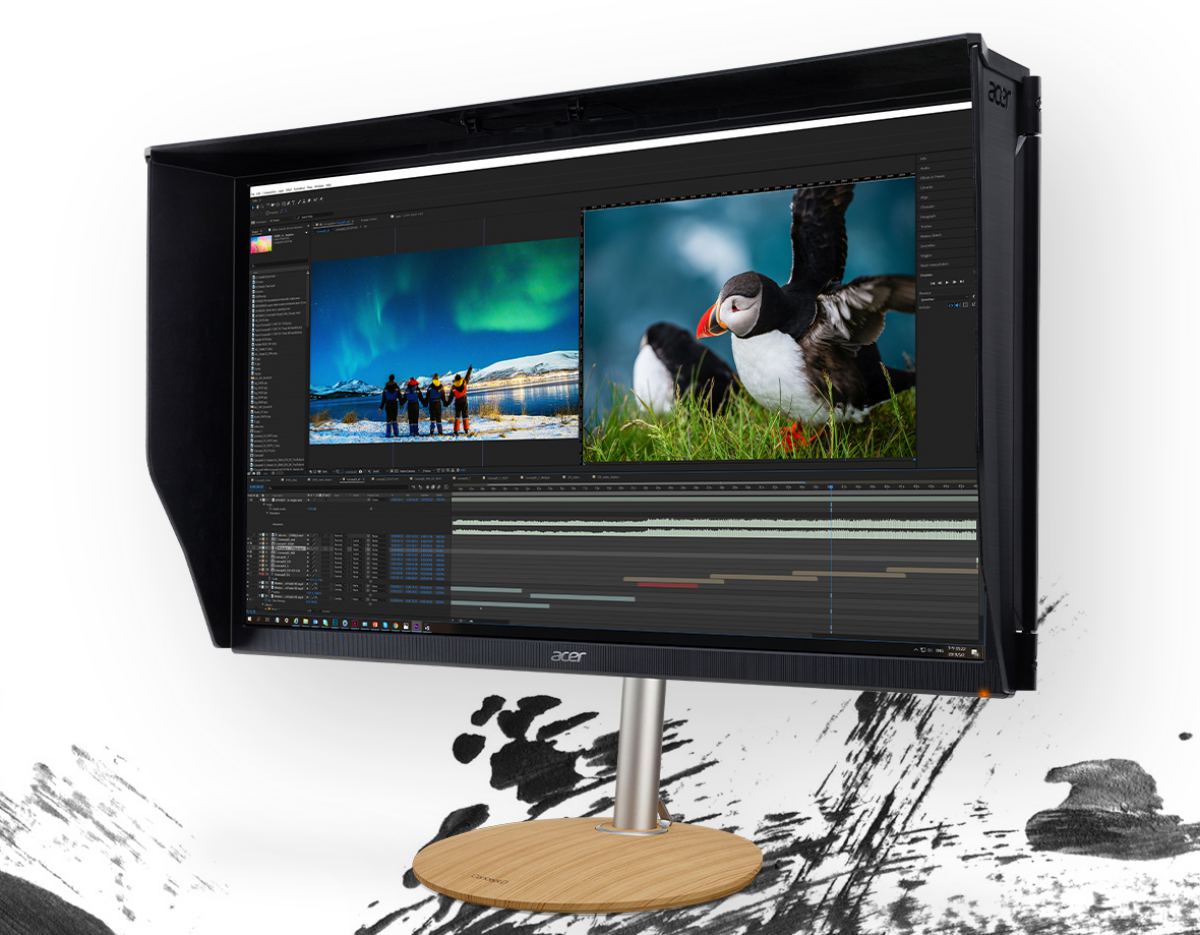 Acer ConceptD CP3, un monitor para entornos creativos y compatible con NVIDIA G-Sync
