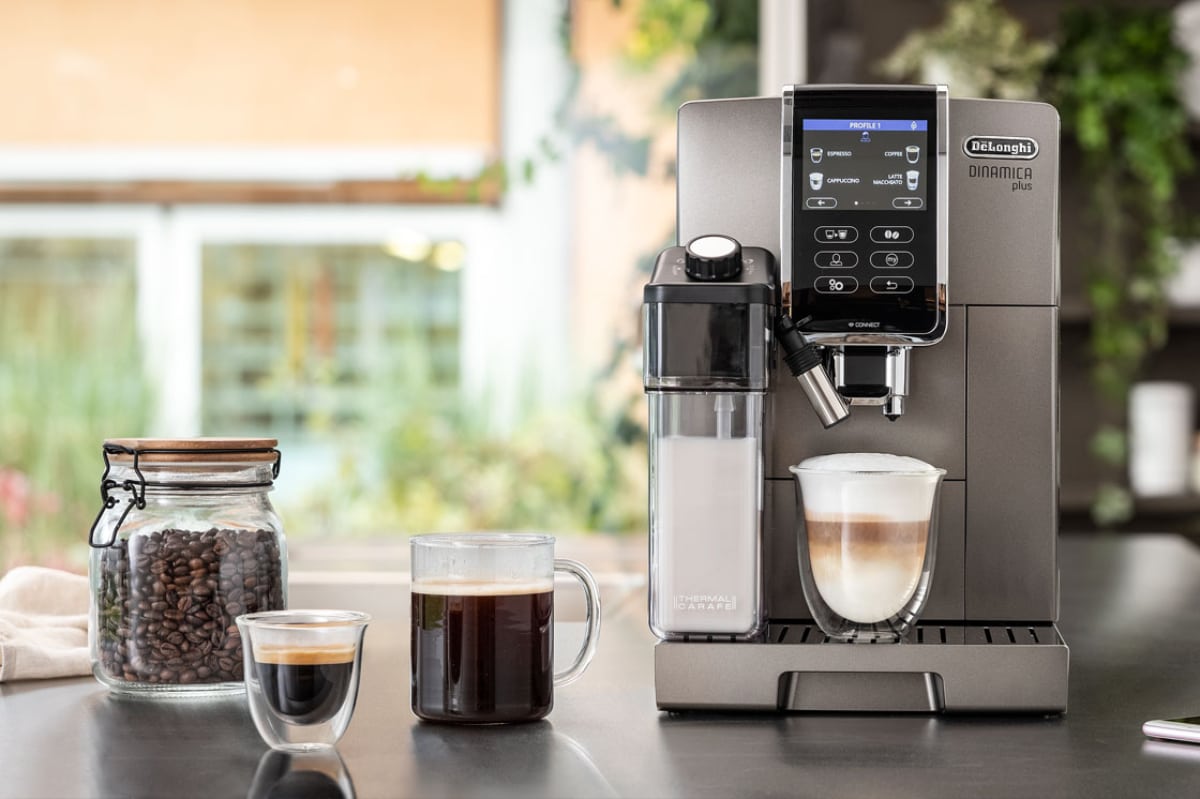De'Longhi Dinamica Plus ECAM 370.95: la cafetera que registra tus cafés y se conecta al móvil