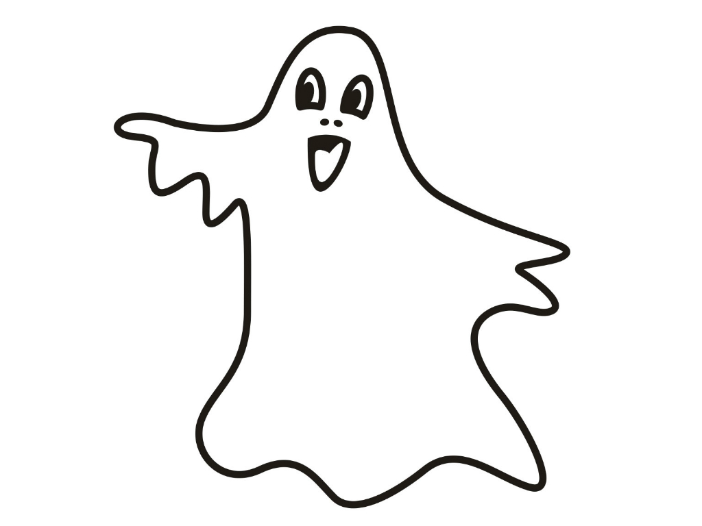 Dibujos de Halloween para imprimir y colorear gratis 1