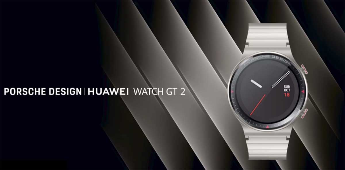 Huawei lanza una versión de su smartwatch a juego con tu Porsche