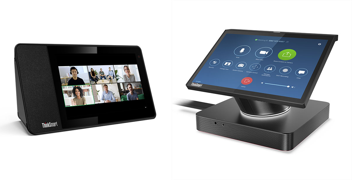 Lenovo ThinkSmart Hub y ThinkSmart View llevan las videollamadas a otro nivel