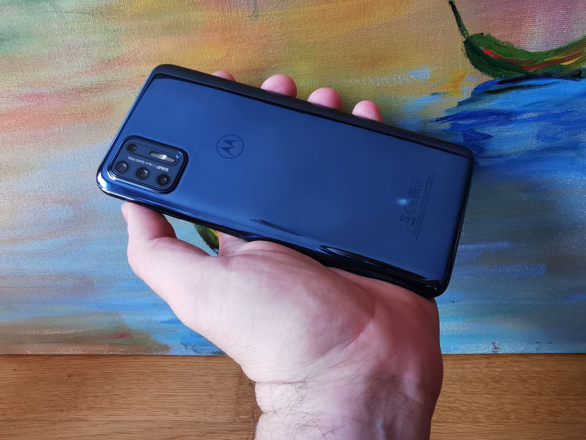 Motorola Moto G9 Plus trasera