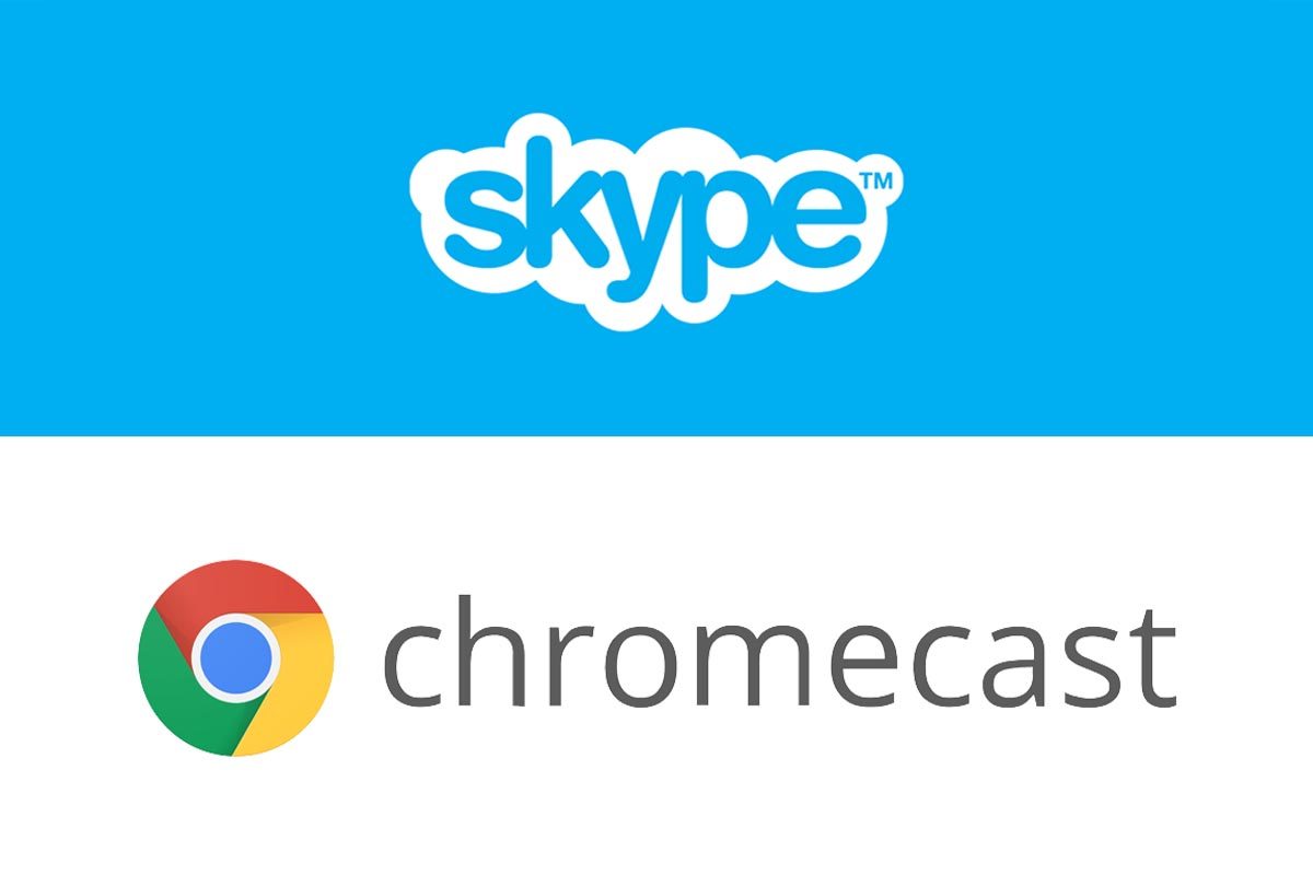 skype en chromecast tv google