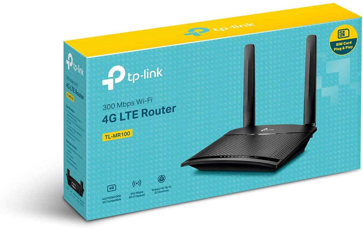 TP-Link TL-MR100, un router 4G con WiFi N para que no te quedes sin conexión