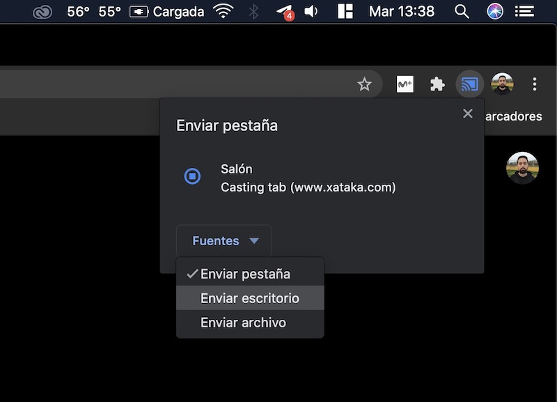 zoom chromecast llamada