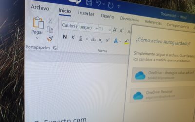 Cómo activar el autoguardado de Word, Excel y PowerPoint