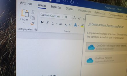 Cómo activar el autoguardado de Word, Excel y PowerPoint