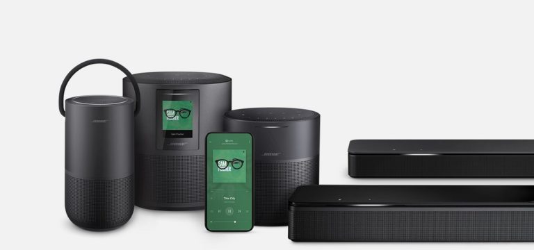 Familia de altavoces bose
