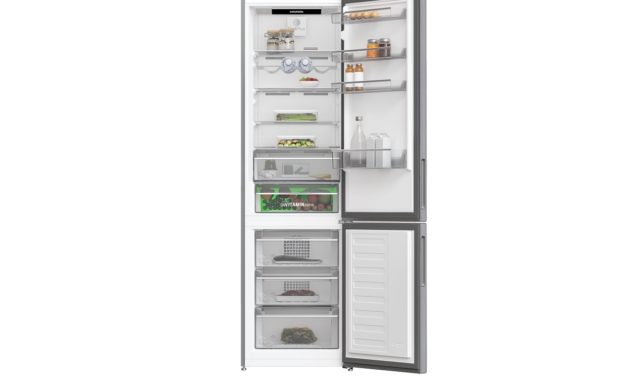 Grundig GKN 26260 XPHN, frigorífico combi con cajón Full Fresh
