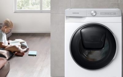 Samsung QuickDrive Serie 9: lavadora que limpia tu ropa en menos de 40 minutos