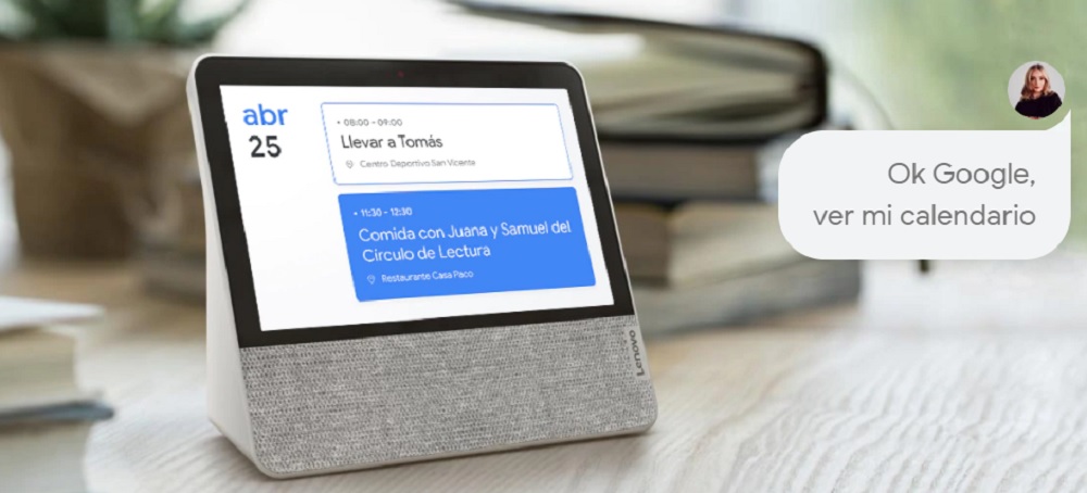 Lenovo Smart Display con el Asistente de Google