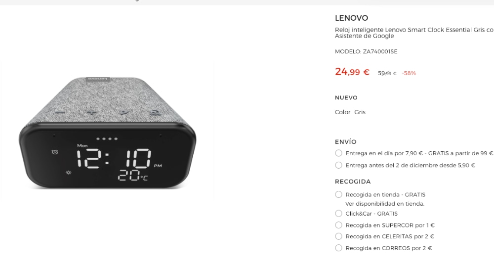 Reloj inteligente Lenovo