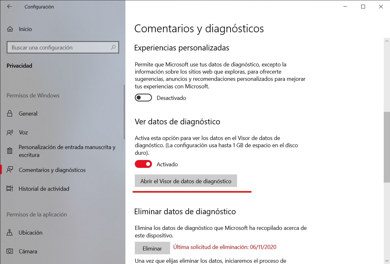 Cómo configurar los ajustes de privacidad en Windows 10 para que te espíen lo mínimo 3