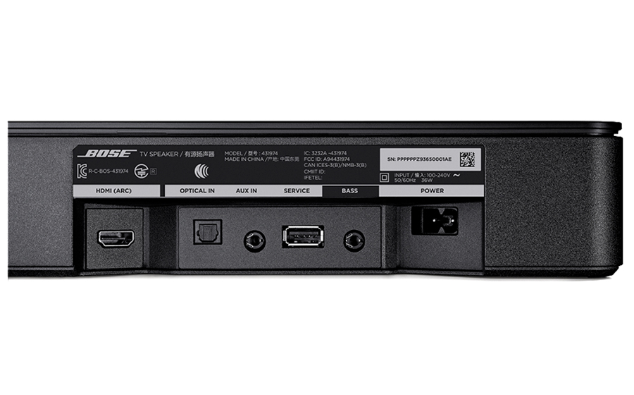 Bose TV Speaker: descúbrela como altavoz Bluetooth o para jugar