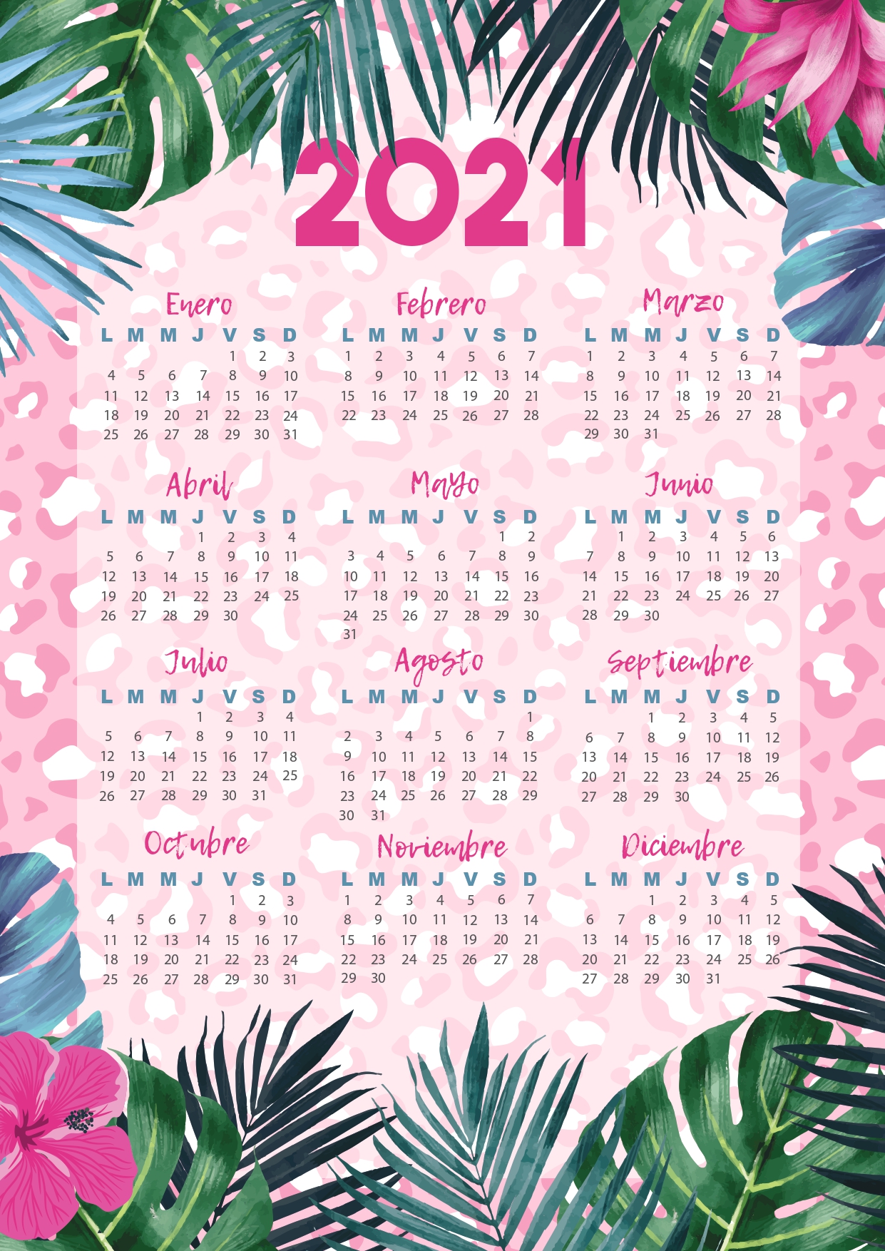 calendario 2021