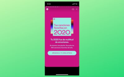 Cómo crear una playlist con tus 100 canciones de Spotify más escuchadas de 2020