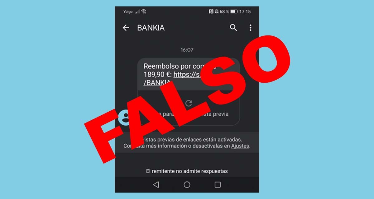 ¡Alerta máxima! Cuidado con el SMS del 639426621, no es de la Agencia Tributaria