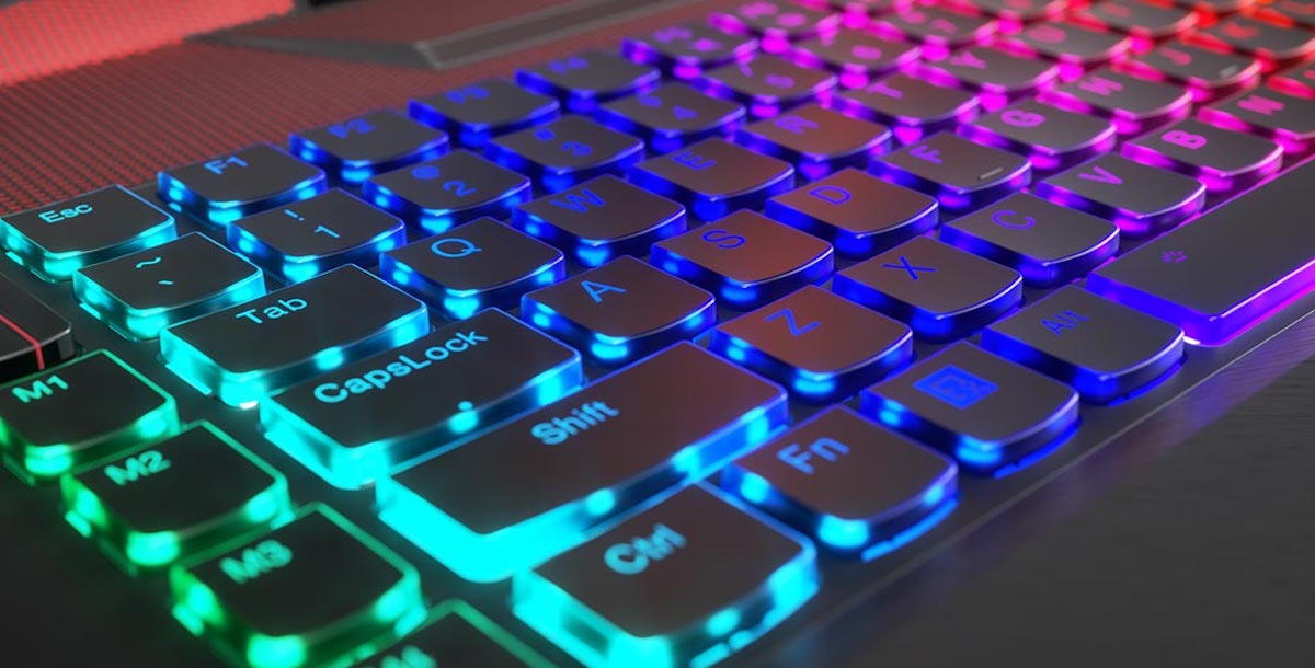 Equivalente polilla Mentalmente 5 portátiles gaming de Lenovo con teclado retroiluminado RGB