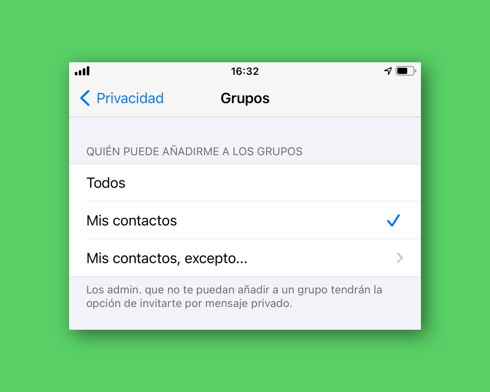 Cómo reforzar la privacidad de tu cuenta de WhatsApp 6