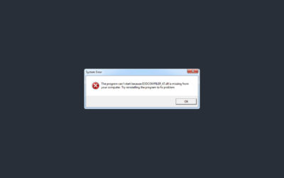 Cómo solucionar el error Falta D3DCOMPILER_47.dll en Windows 10