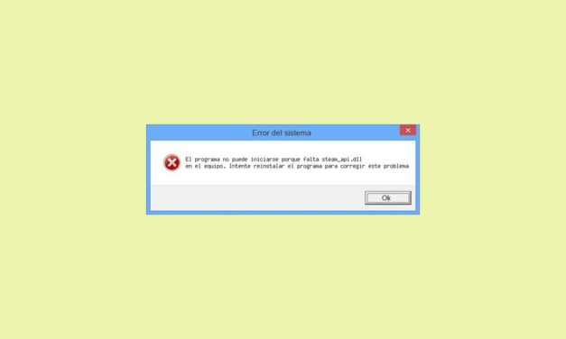Cómo solucionar el error Falta STEAM_API.dll en el equipo en Windows