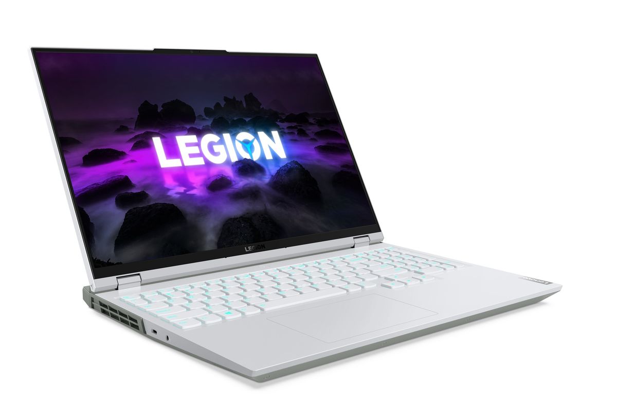 Lenovo Legion 5 Pro frontal blanco