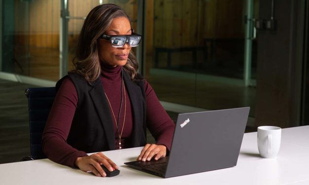 No es Minority Report, son las gafas virtuales Lenovo ThinkReality A3