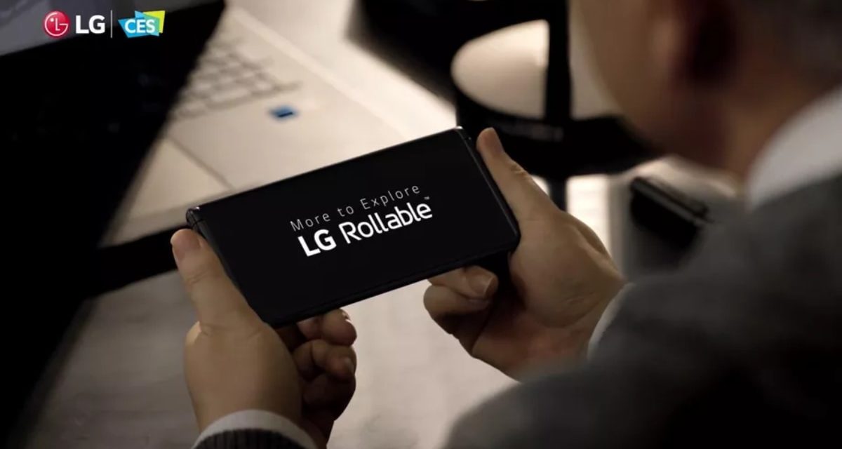 El móvil con pantalla enrollable de LG es una realidad