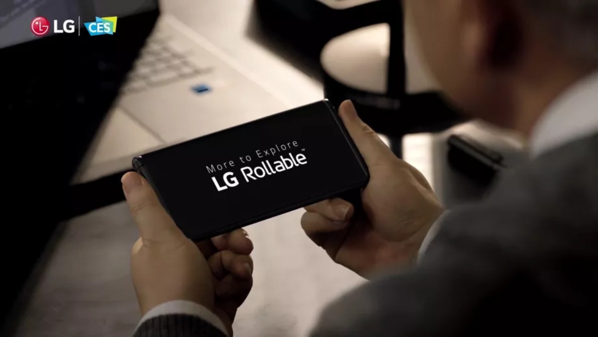 El móvil con pantalla enrollable de LG es una realidad
