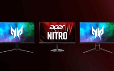 4K, 275 Hz y gama de color DCI-P3, así son los nuevos monitores de Acer