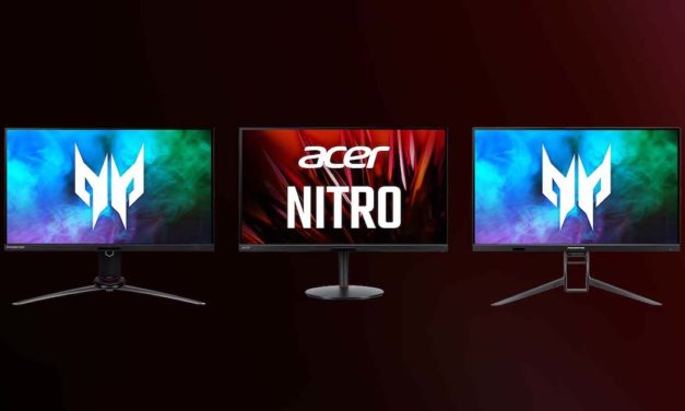 4K, 275 Hz y gama de color DCI-P3, así son los nuevos monitores de Acer