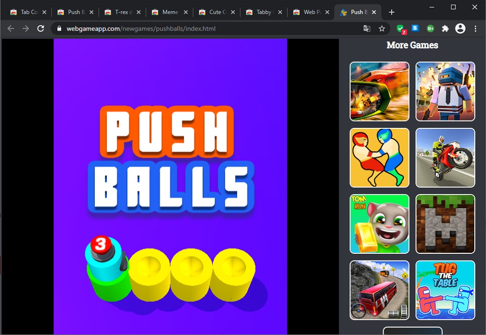 Push balls