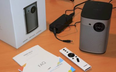 Probamos el proyector portátil XGIMI Halo: cine en casa de una pieza