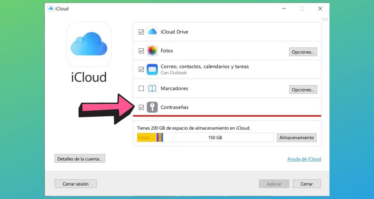 Cómo tener las contraseñas de iCloud en Chrome para Windows 10