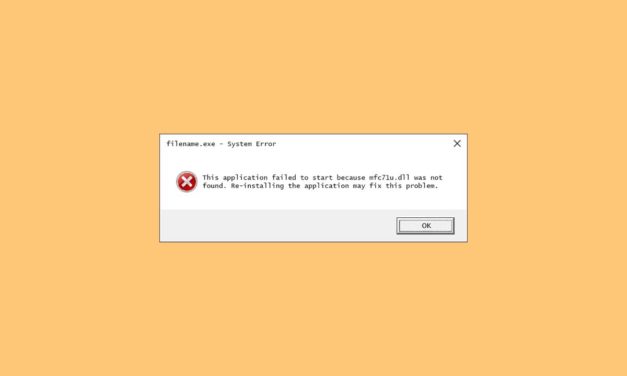 Cómo solucionar el error Falta MFC71u.dll en el equipo en Windows
