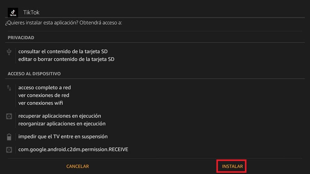 Cómo ver TikTok a través del Fire TV en la tele 9 Instalar TikTok en Fire Tv