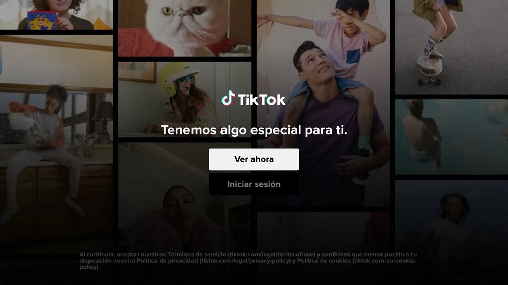 Cómo ver TikTok a través del Fire TV en la tele 10 Interfaz principal de TikTok