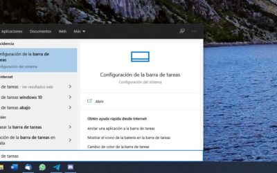 Así puedes personalizar la barra de tareas de Windows 10