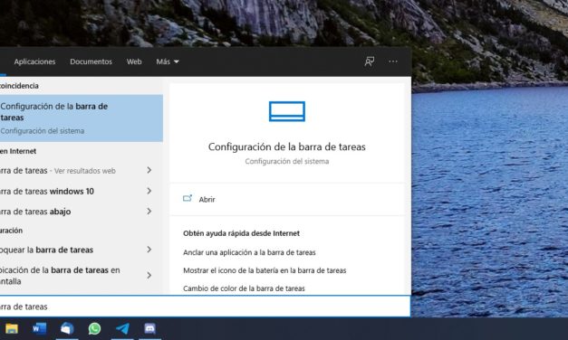 Así puedes personalizar la barra de tareas de Windows 10