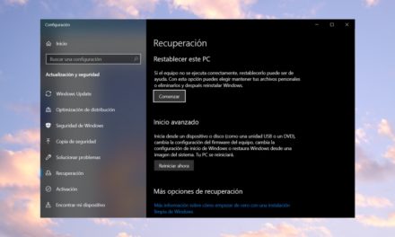 Así puedes formatear tu ordenador con Windows 10