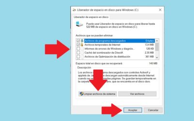 7 trucos para liberar espacio en Windows 10