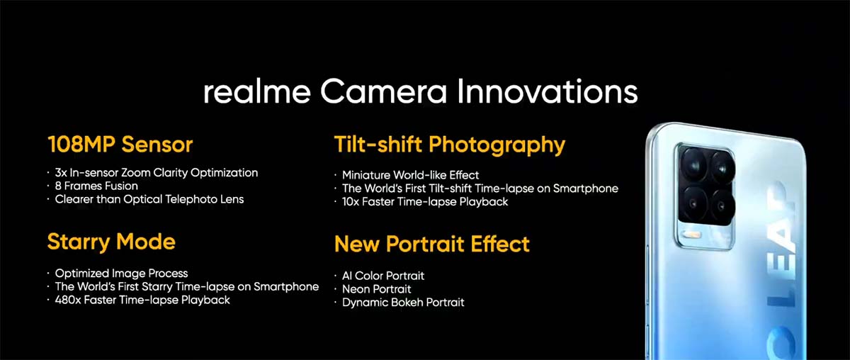 Así será la cámara principal del nuevo Realme 8 Pro 1