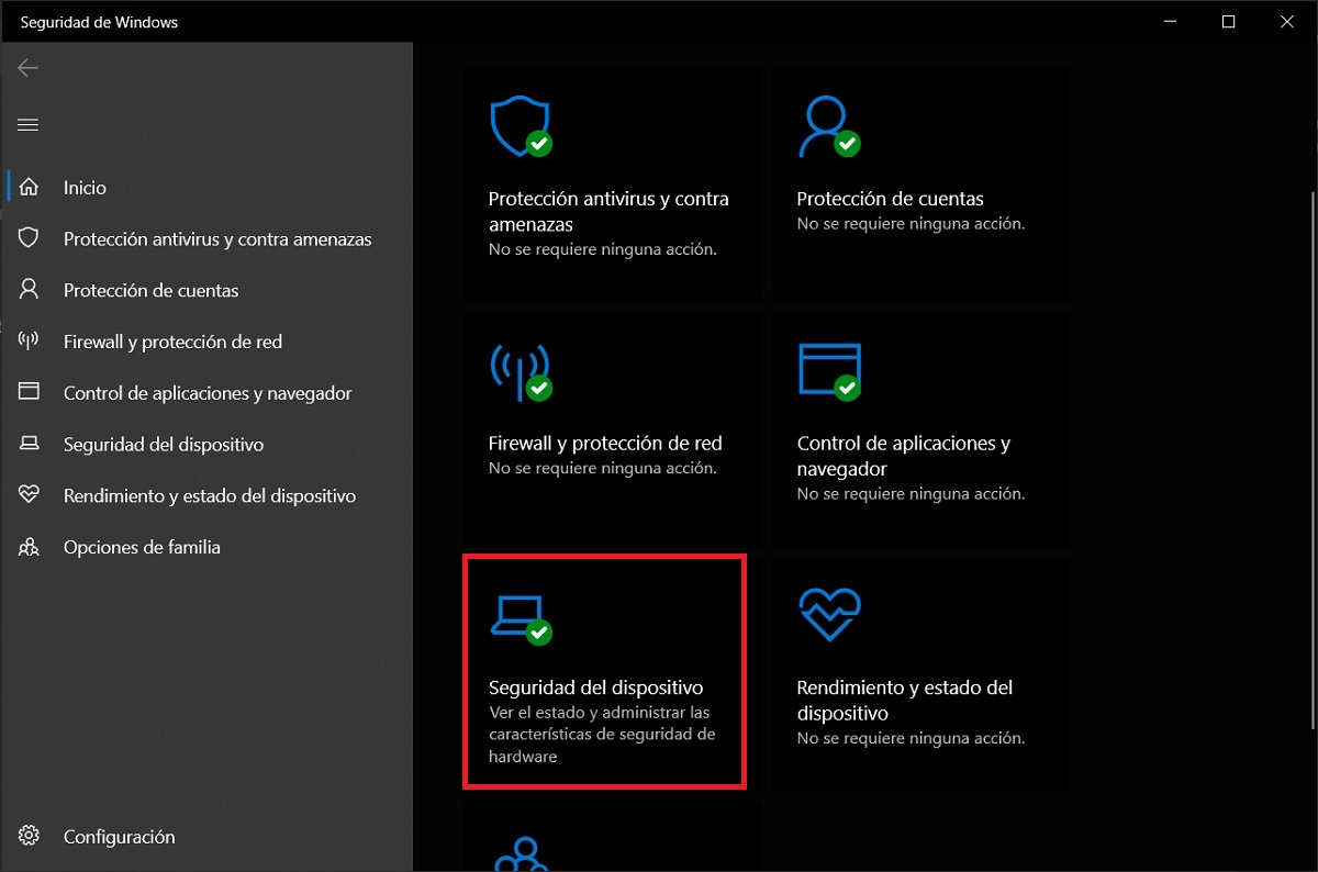 Seguridad avanzada del dispositivo