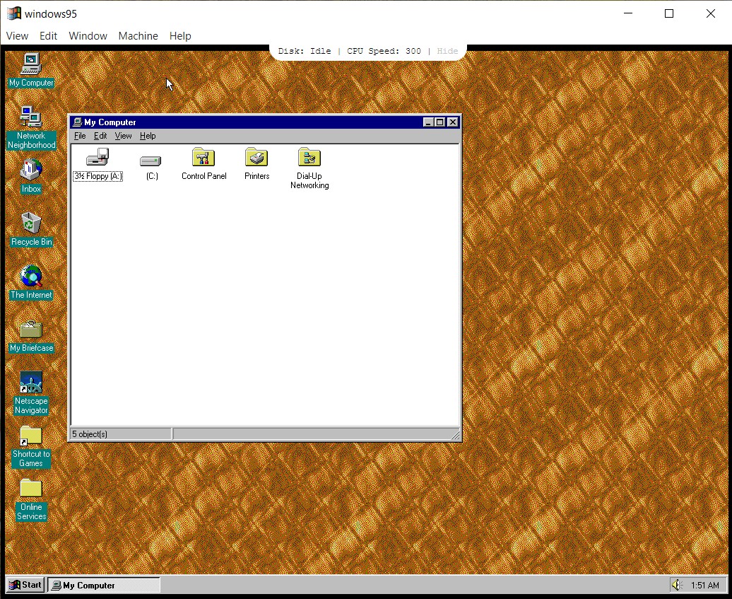 11 Explorer en Windows 95