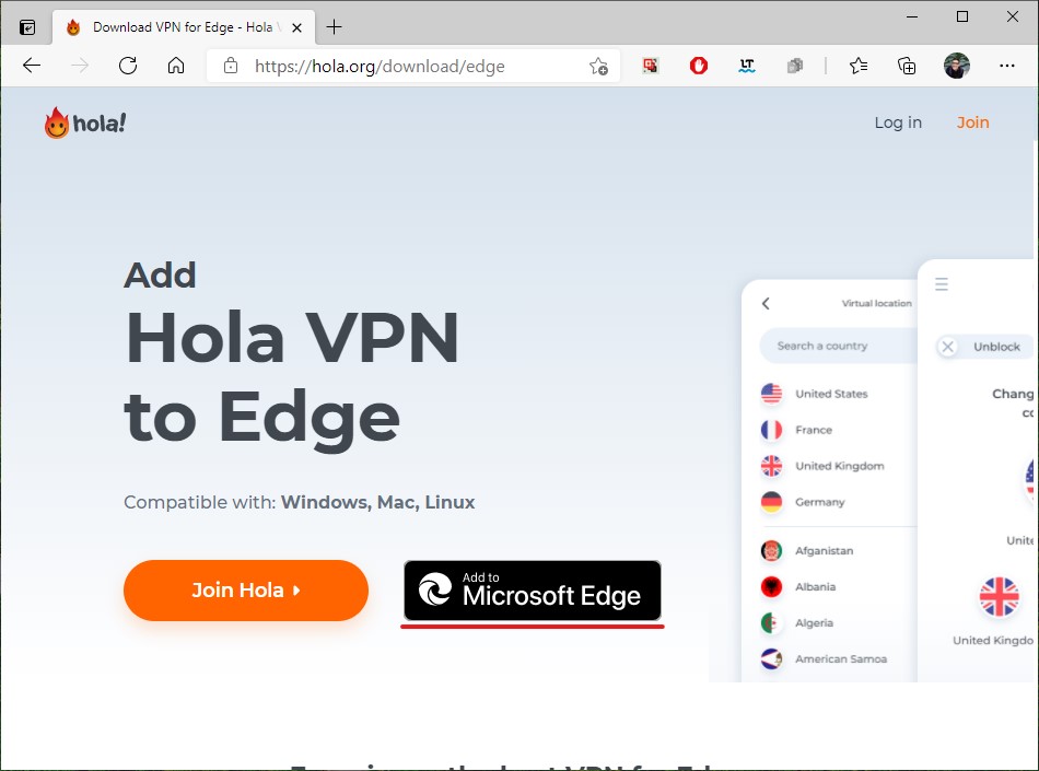3 Añadir VPN al navegador