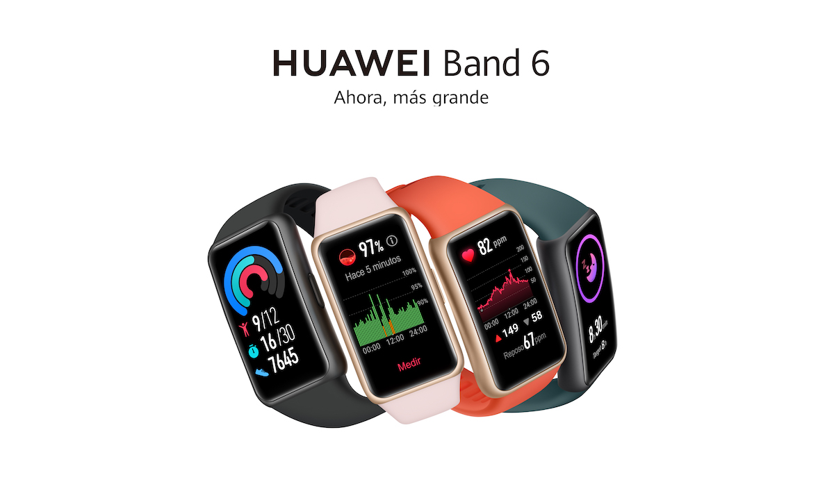 Estas son las características que te interesa conocer de la Huawei Band 6