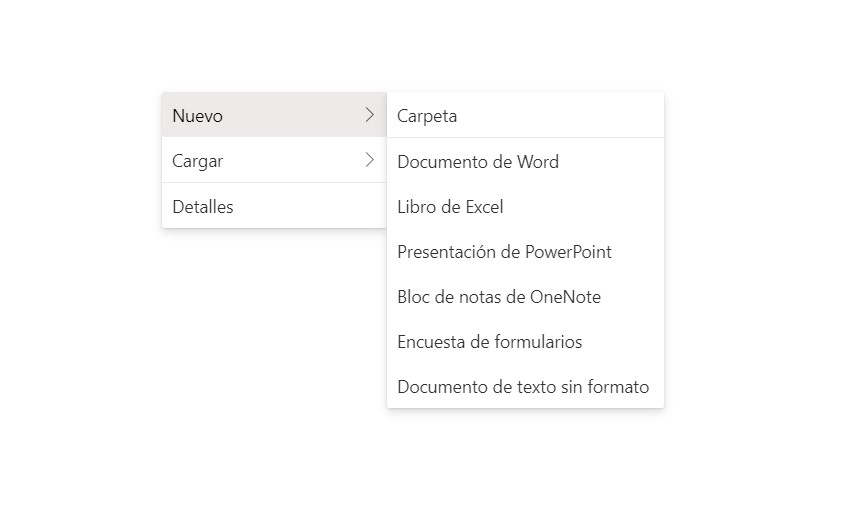 6 Crear documentos gratis en OneDrive