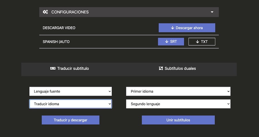 Como baixar legendas de vídeo do YouTube no texto 2