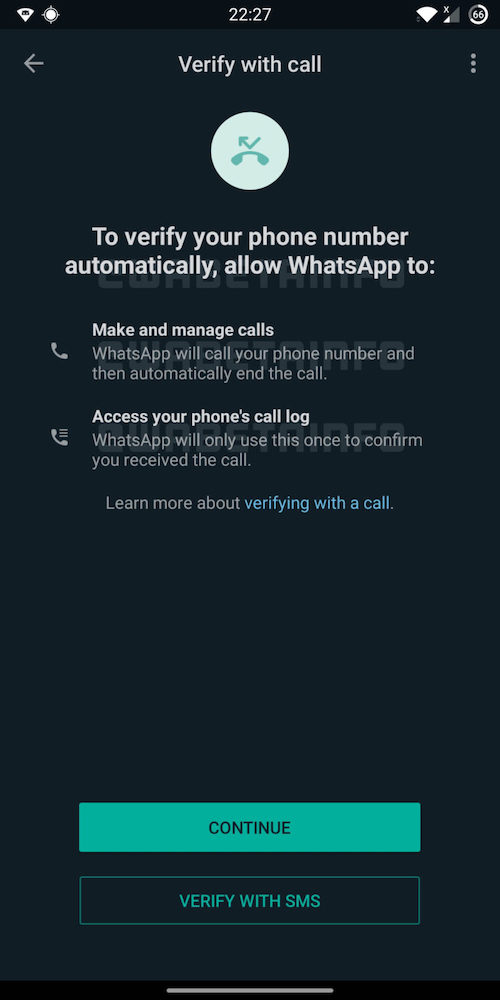 WhatsApp te llamará para verificar tu cuenta 1