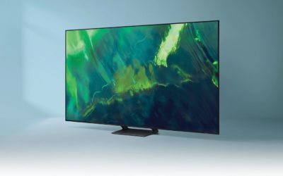 Samsung QLED 4K Q70A en 65 pulgadas, diseño elegante y resolución 4K